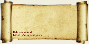 Hana Mijajlovac vizit kartica